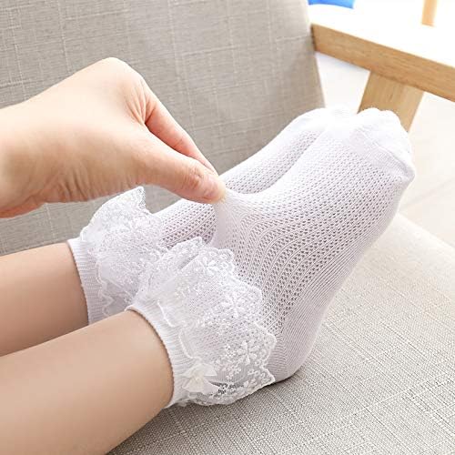 [WCS1-WHT-GF-ZAM] White Colored Socks for kids (Single Pair)